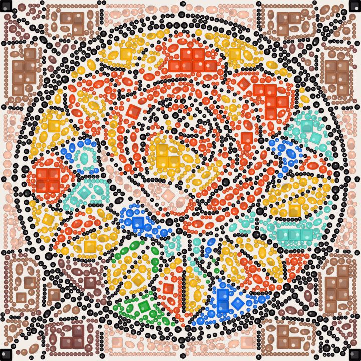 Rosa de vitral