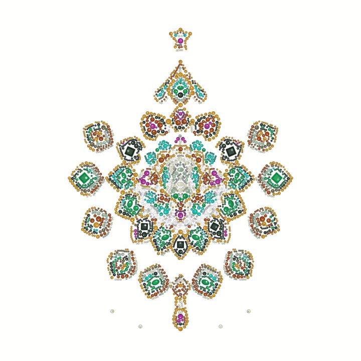 Pinheiro de gemas