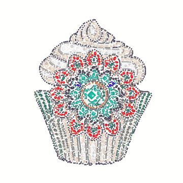 Cupcake com creme