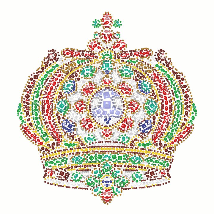 Coroa com ametista