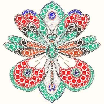 Libélula numa flor