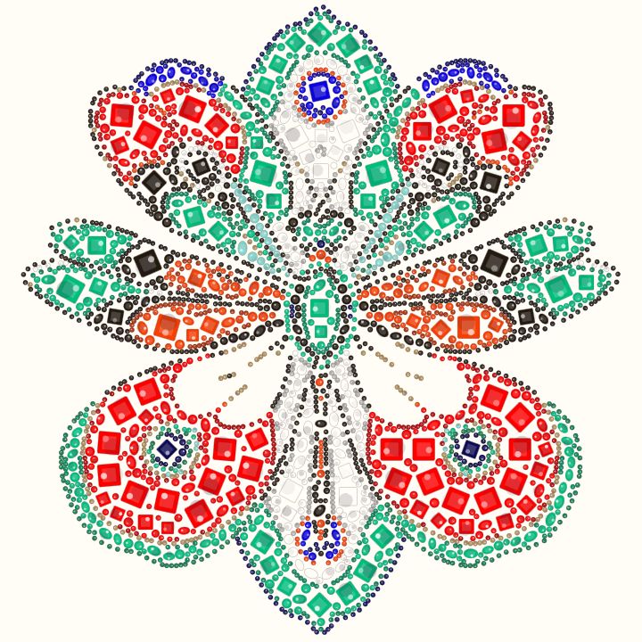 Libélula numa flor