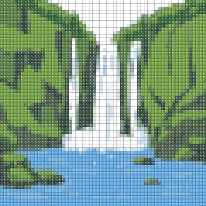 Cachoeira na selva